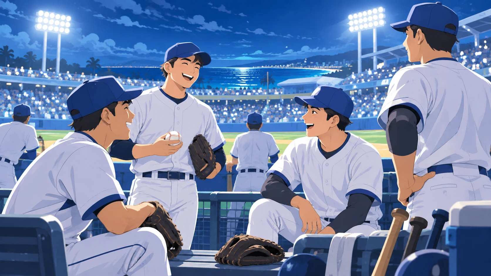 ロッテの記事内容を表したイラスト